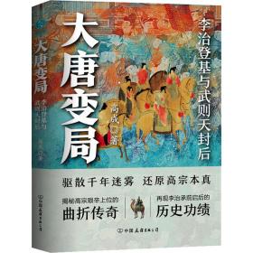 大唐变局 李治登基与武则天封后 中国历史 高成 新华正版