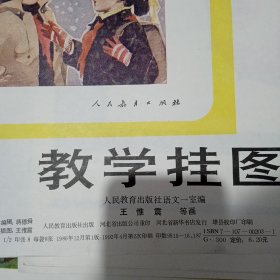 小学语文课本 说话 第三册教学挂图（全八张）