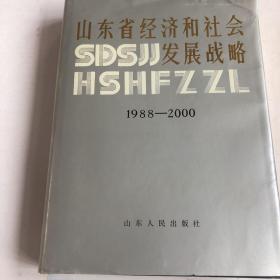 山东省经济和社会发展战略1988–2000
