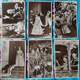 英国皇室1950年代摄影明信片26枚新片未使用
