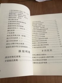 长泰历史文化丛书之十一-家训家风（上下） 2015年一版一印 品佳 覆膜本