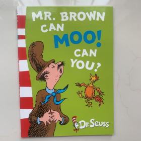 Mr.Brown Can Moo! Can You? (Dr Seuss Blue Back Book) 布朗先生会哞哞叫!你能吗?(苏斯博士蓝背书)