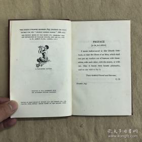 1945英文原版 ，狄更斯小说集，John leech插图本，布面精装