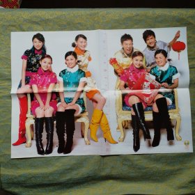 大嘴鳄鱼神秘收藏之《当代歌坛》NO.286双面海报 大小S、SHE