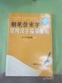 社区文化娱乐丛书：钢笔仿宋字常用汉字描摹字帖。