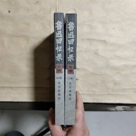 鲁迅回忆录 专著（上中册）
