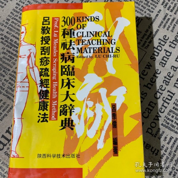 吕教授刮痧疏经健康法——300种祛病临床大辞典