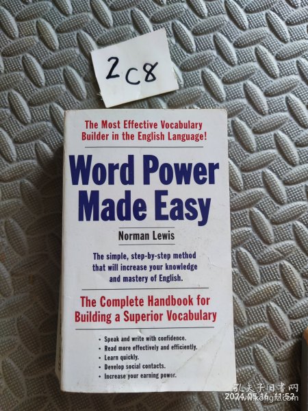 Word Power Made Easy：The Complete Handbook for Building a Superior Vocabulary