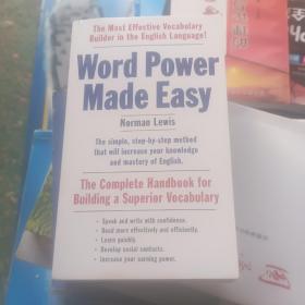 Word Power Made Easy: The Complete Handbook for Building a Superior Vocabulary 英文原版