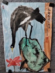 朱威写意花鸟1