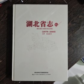 湖北省志35（1979-2000）文学 文化艺术， 全新封塑，编号1622
