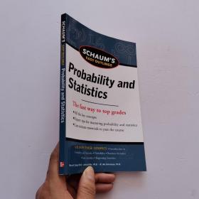 Schaum's Easy Outline of Probability and Statistics, Revised Edition (Schaum's Easy Outlines)