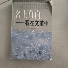 名士自白:我在文革中