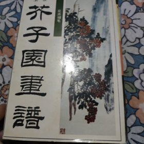 新版芥子园画谱.第三集.花卉翎毛