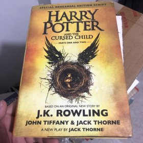 Harry Potter and the Cursed Child：The Official Script Book of the Original West End Production哈利波特系列最终章 哈利波特与被诅咒的孩子英文原版 英国精装版