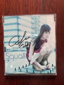 松本英子Squall签名CD正品JP日版 亲笔签名