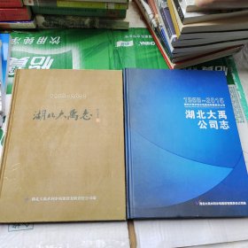 湖北大禹志1955~2003。湖北大禹公司志1955－2015年2本合售