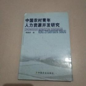 中国农村青年人力资源开发研究