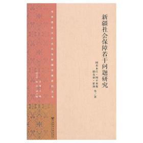 新疆社会保障若干问题研究