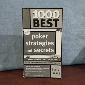 1000 Best Poker Strategies and Secrets【英文原版】
