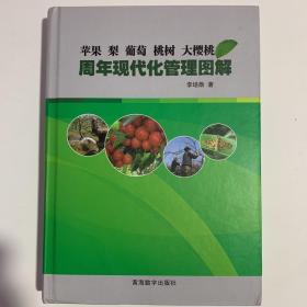 苹果梨葡萄桃树大樱桃周年现代化管理图解 李培勋 黄海数字出版社