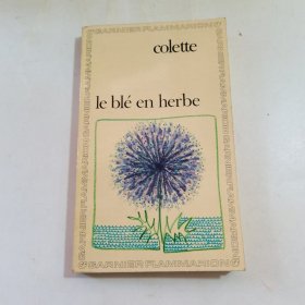 32开：colette le ble en herbe （科莱特·勒布莱·恩·格拉斯）