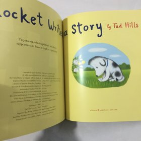 Rocket Writes a Story   英文绘本  精装绘本  大开本