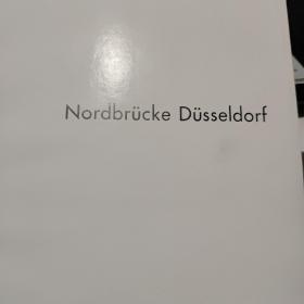 nordbrucke busseldorf 杜塞尔多夫北桥（英文原版，精装本，1958年出版，后附拉伸图，内页插图精美，少许虫蛀和水渍，详细参照书影）厨房洗手池下
