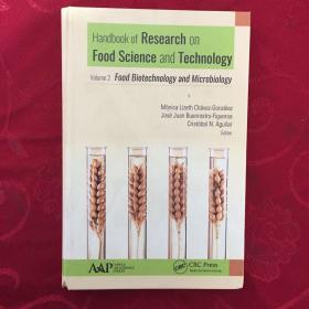 Handbook of Research on Food Science and Technology食品科学与技术研究手册