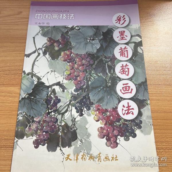 中国画技法：彩墨葡萄画法