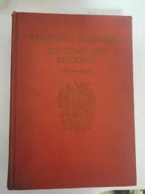 WINSTON S.CHURCHILL HIS COMPLETE SPEECHES 1897-1963 VOL3 1914-1922 16开精装