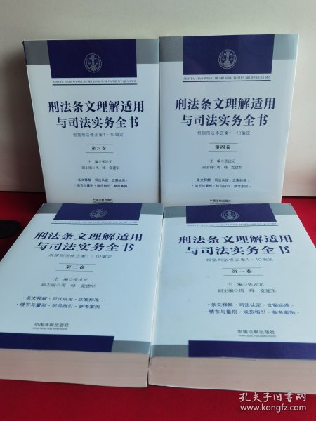 刑法条文理解适用与司法实务全书(六卷本)