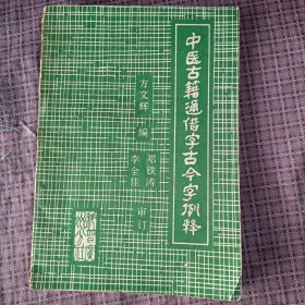 中医古籍通借字古今字例释