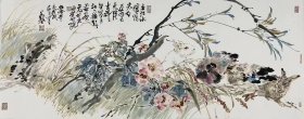 晁谷．138*55. 精品，带合影视频讲解，专用画盒