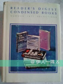 Reader's digest condensed books_summer 1971 selections（插图版）