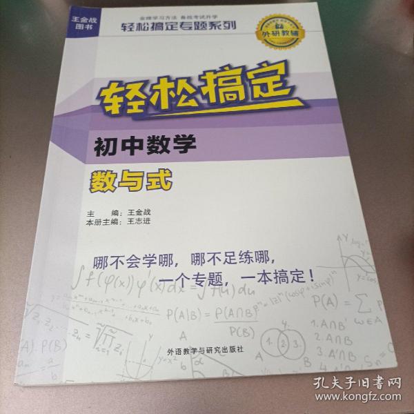 王金战系列图书:轻松搞定初中数学数与式