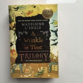 英文原版 A Wrinkle in Time Trilogy 时间三部曲中的皱纹