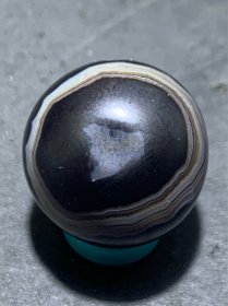 天眼药师玛瑙通货随形2.0圆珠一颗