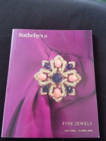 苏富比Sothebys FINE JEWELS 苏富比 2019 珠宝及翡翠 钻石珠宝翡翠硬玉玉石