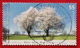 德国邮票 2006年 四季风光 春天 4-1 大戳信销