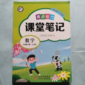 亮点给力课堂笔记--数学（六年级下册）江苏版