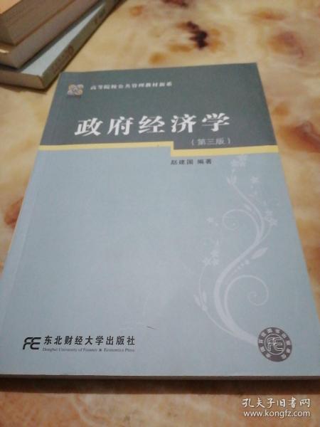 高等院校公共管理专业教材新系·政府经济学（第三版）