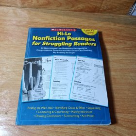 Hi-Lo Nonfiction Passages for Struggling Readers: Grades 4—5: 80 High-Interest/L