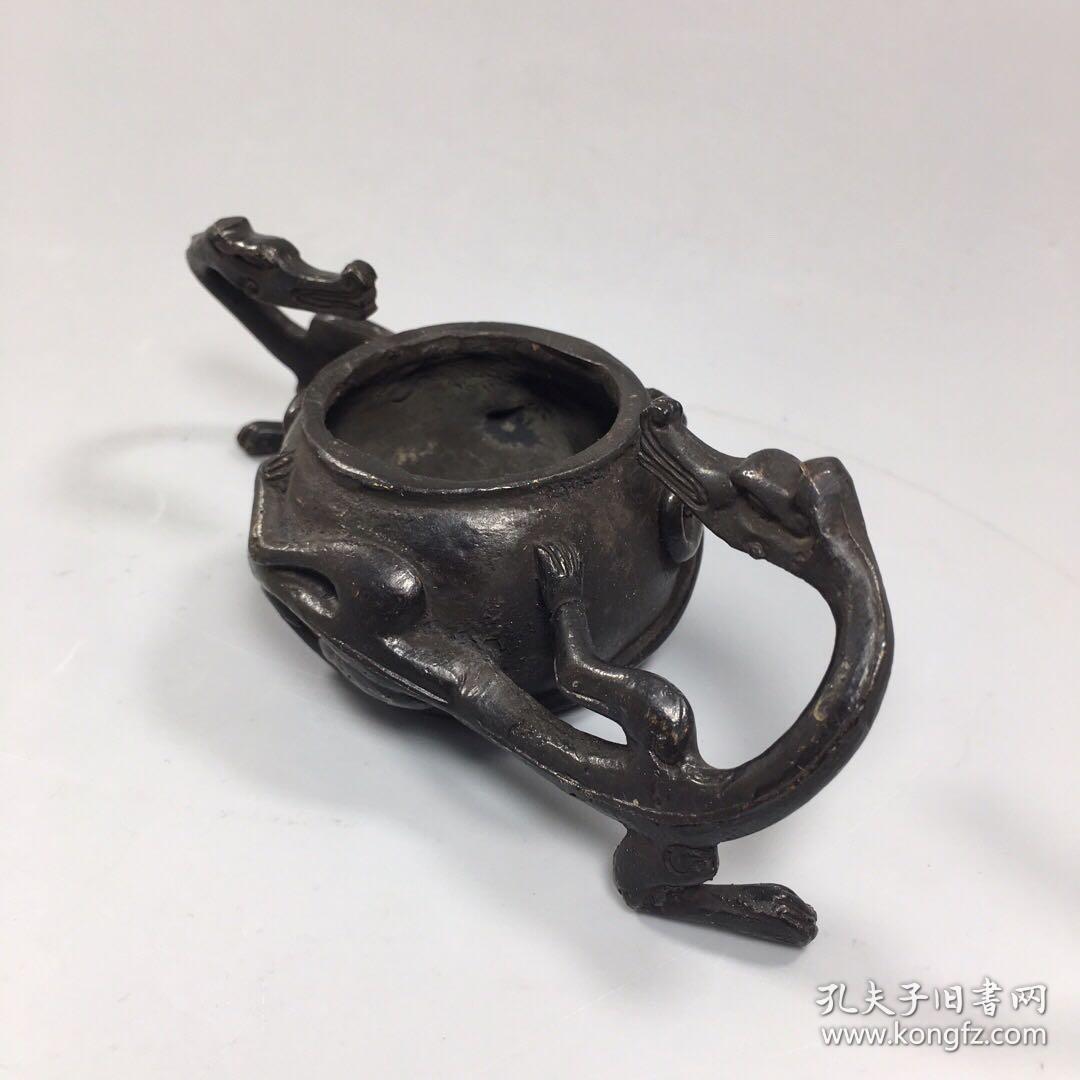 铜笔架 笔洗
品相如图