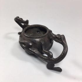 铜笔架 笔洗
品相如图