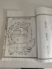 湖南谱籍《张氏桂公支谱》文艺集内容，目录参考，多张地图墓。