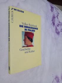 VOLKER REINHARDT DIE RENAISSANCE IN ITALIEN