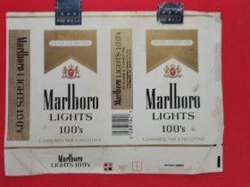 老烟标——Marlboro LIGHTS 100's