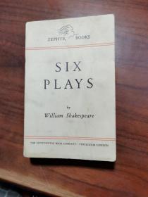 缘
ZEPHYR BOOKS
SIX
PLAYS
y
William Shakespeare
THE CONTINENTAL DOOK COMPANY·STOCKHOLM/LONDON
