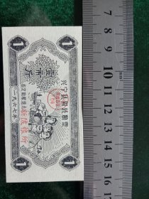 兴宁县周转粮票，1967年一市斤